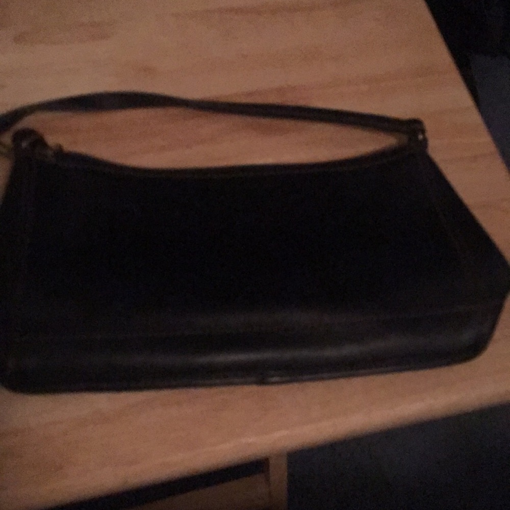 Black mini coach bag authentic